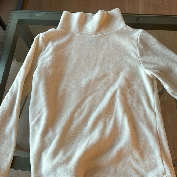 cream colored Dudley Stephens turtleneck - Picture 1 of 3